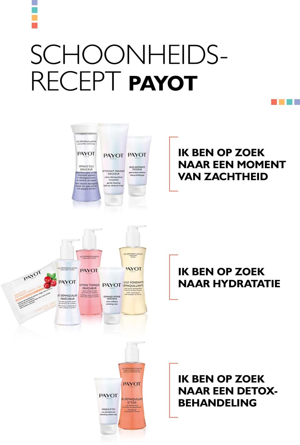 Ik ben op zoek naar hydratatie Ik