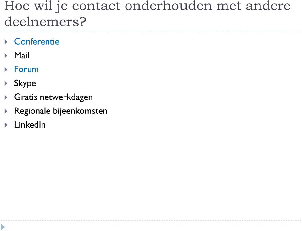 Conferentie Mail Forum Skype