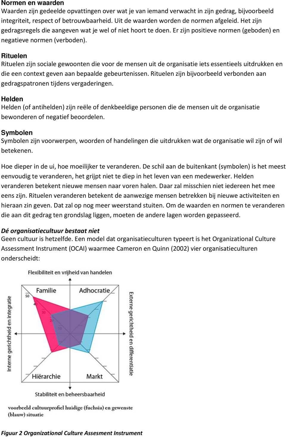 Rituelen Rituelen zijn sociale gewoonten die voor de mensen uit de organisatie iets essentieels uitdrukken en die een context geven aan bepaalde gebeurtenissen.