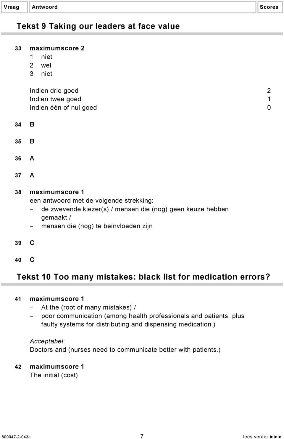 Too many mistakes: black list for medication errors?