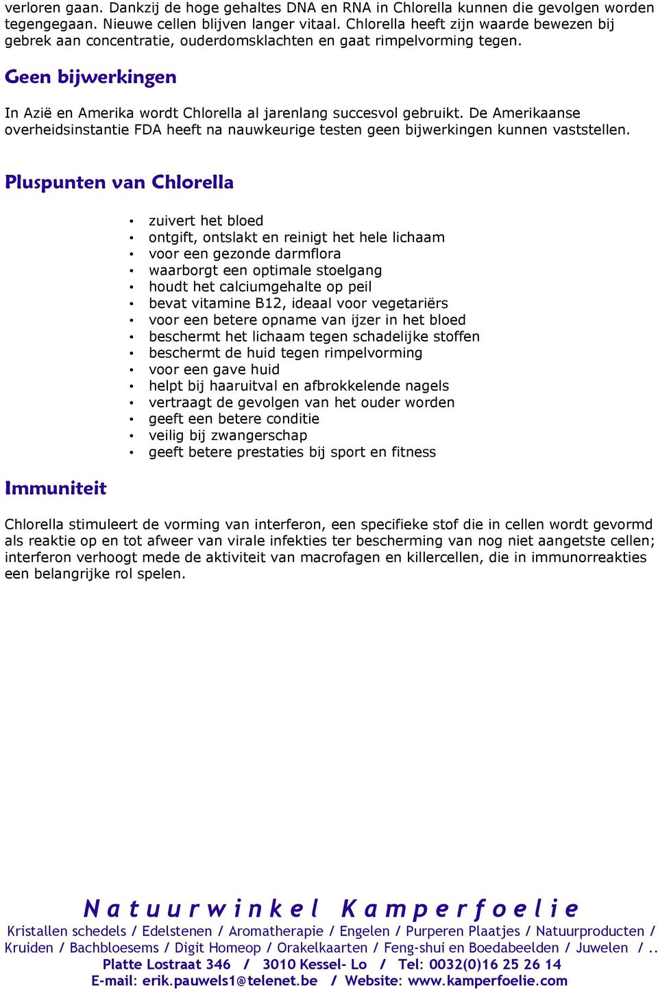 Inheems Een trouwe hoek Chlorella (groene zoetwateralgen) - PDF Free Download