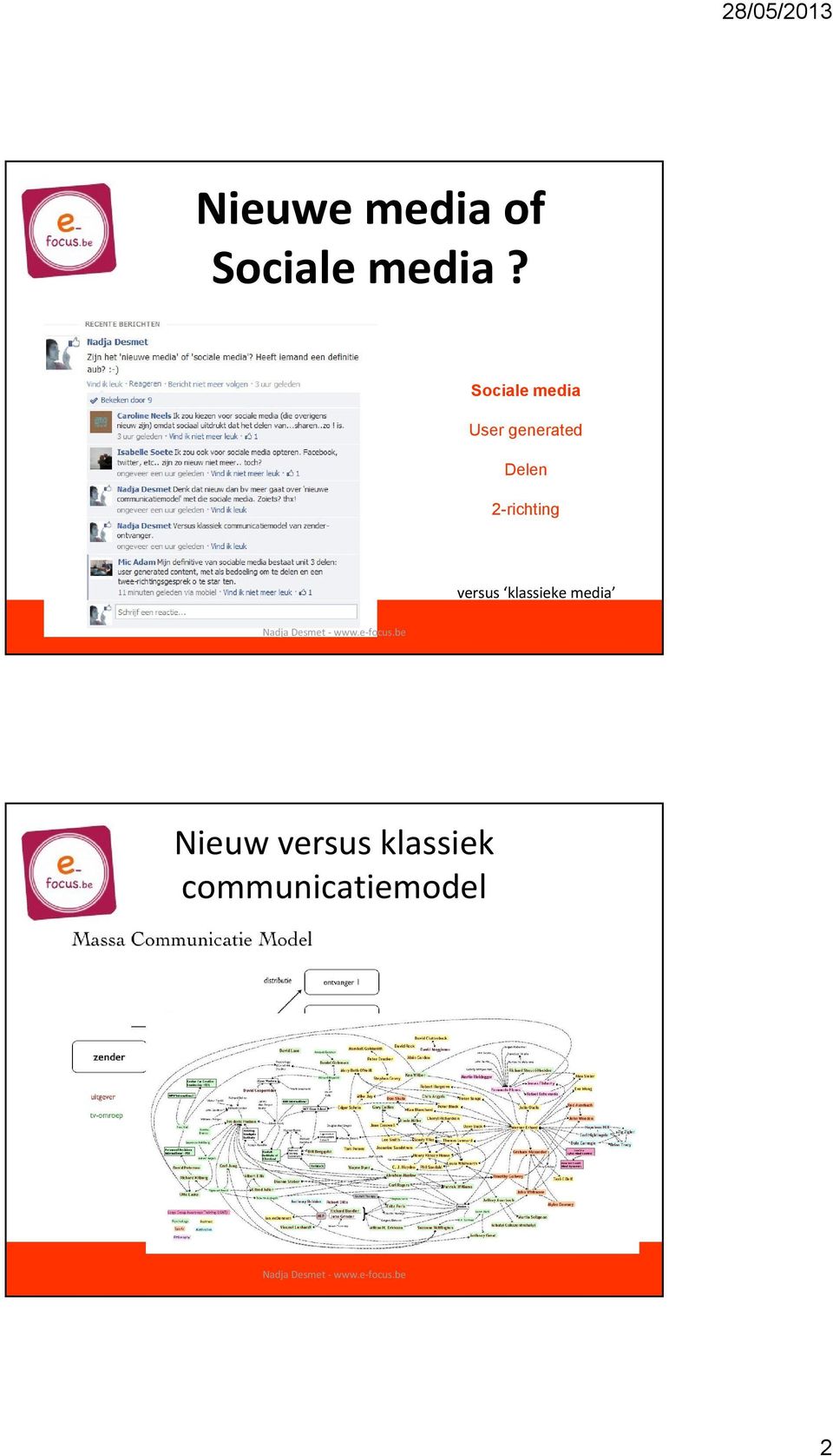 2-richting versus klassieke media