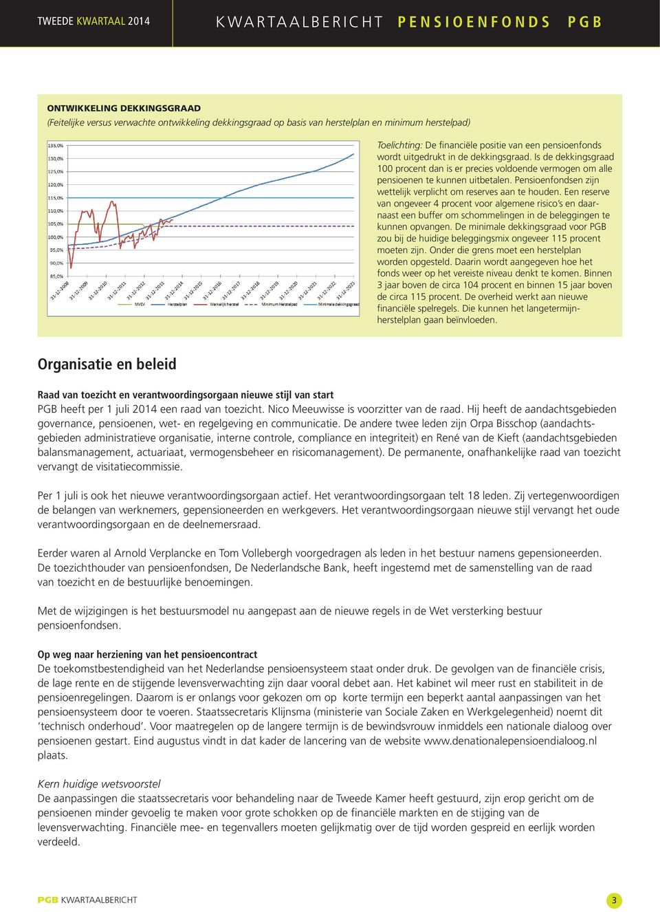 Pensioenfondsen zijn wettelijk verplicht om reserves aan te houden.