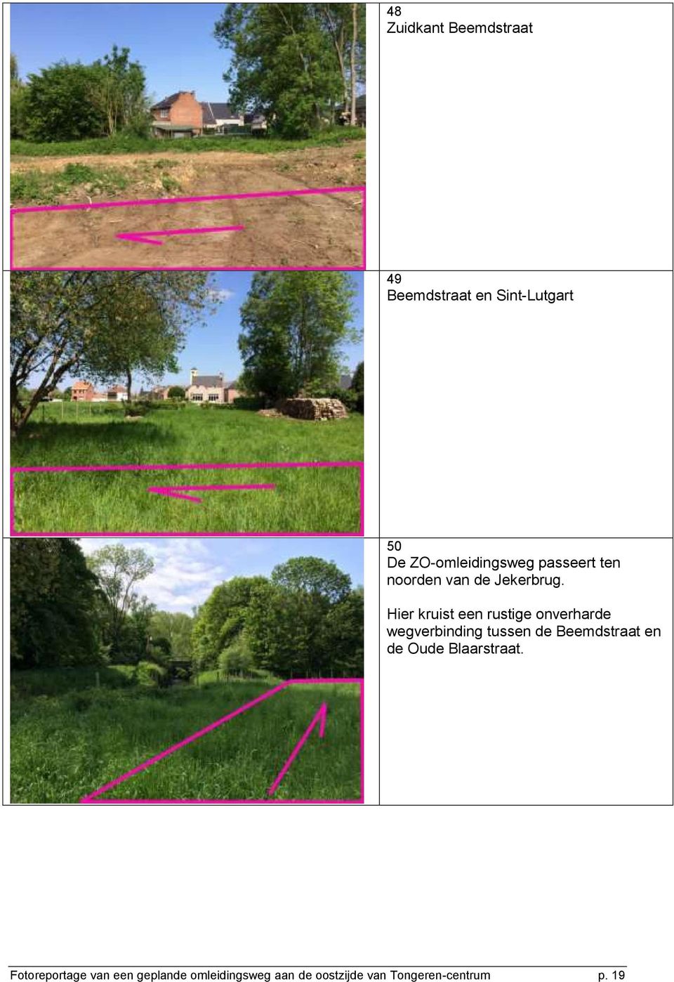 Hier kruist een rustige onverharde wegverbinding tussen de Beemdstraat en