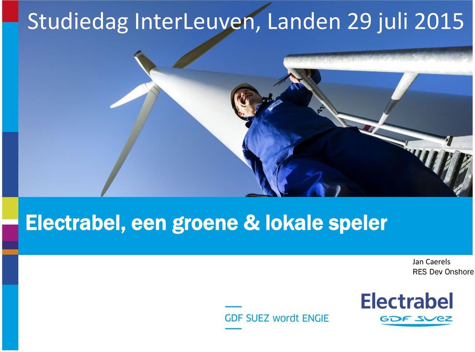 Electrabel, een groene &