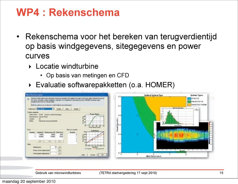 en power curves Locatie windturbine Op basis van