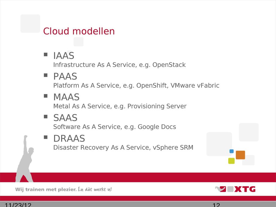 OpenShift, VMware vfabric MAAS Metal As A Service, e.g.