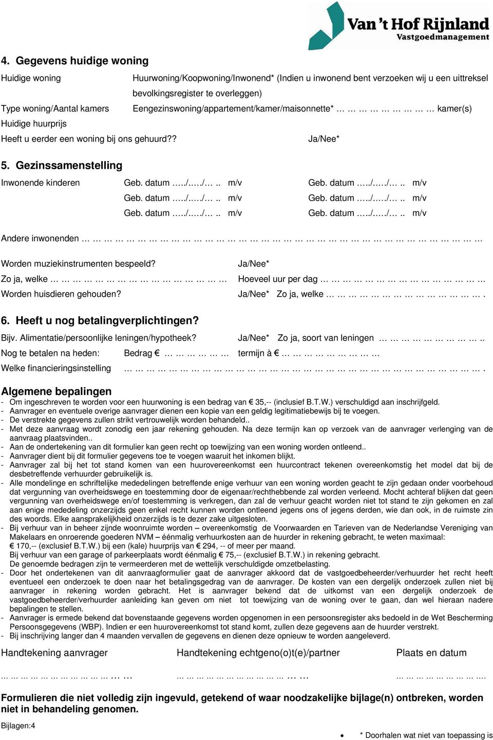 datum../../.. m/v Geb. datum../../.. m/v Geb. datum../../.. m/v Geb. datum../../.. m/v Geb. datum../../.. m/v Andere inwonenden Worden muziekinstrumenten bespeeld?