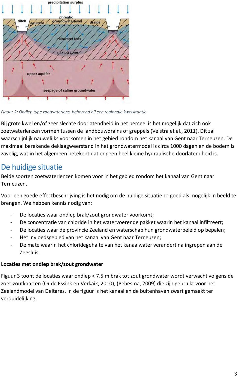 De maximaal berekende deklaagweerstand in het grondwatermodel is circa 1000 dagen en de bodem is zavelig, wat in het algemeen betekent dat er geen heel kleine hydraulische doorlatendheid is.