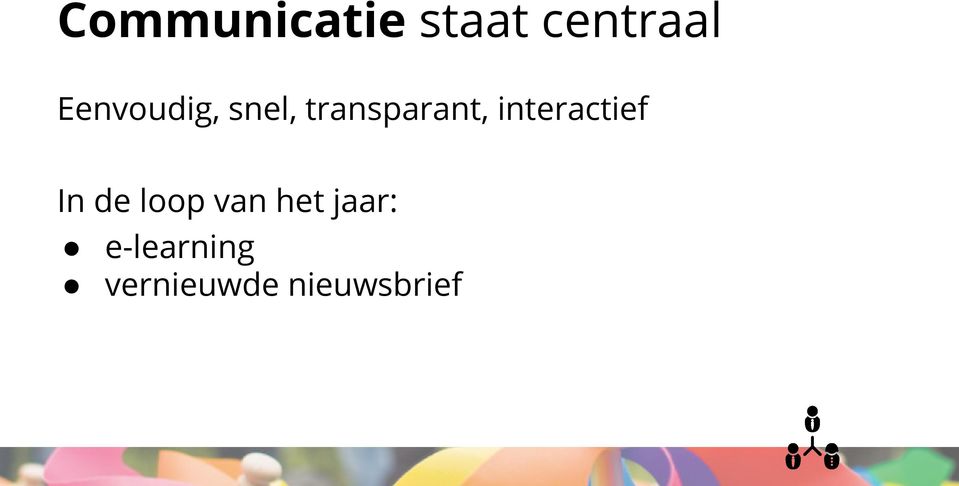 interactief In de loop van het