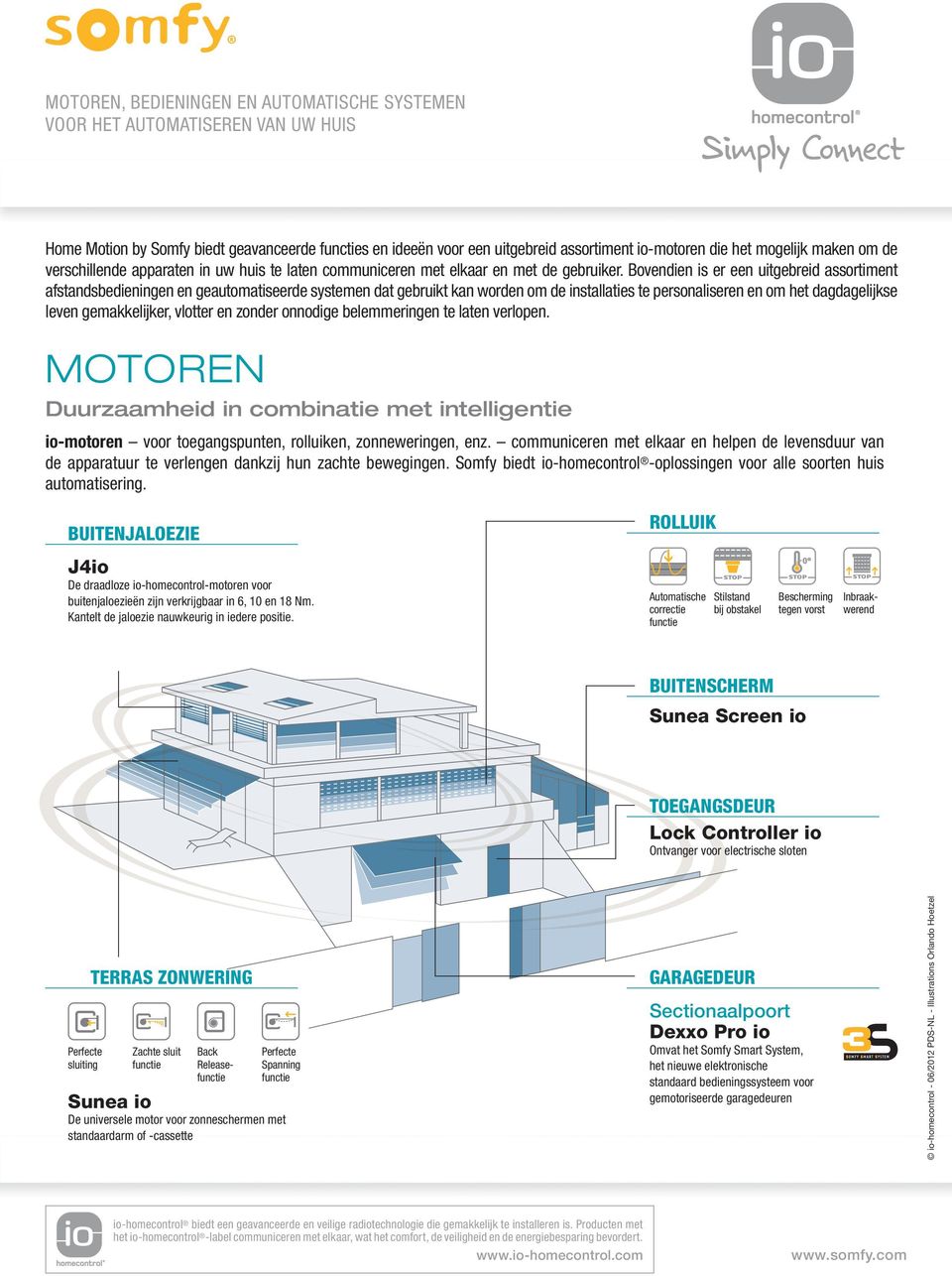 Bovendien is er een uitgebreid assortiment afstandsbedieningen en geautomatiseerde systemen dat gebruikt kan worden om de installaties te personaliseren en om het dagdagelijkse leven gemakkelijker,