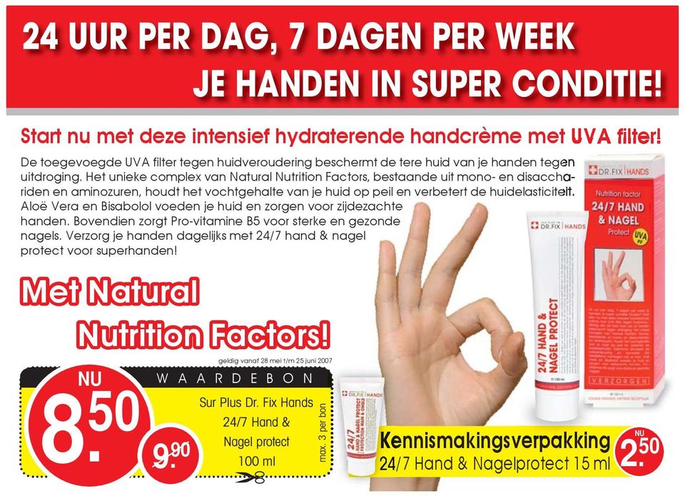 Het unieke complex van Natural Nutrition Factors, bestaande uit mono- en disacchariden en aminozuren, houdt het vochtgehalte van je huid op peil en verbetert de huidelasticiteit.