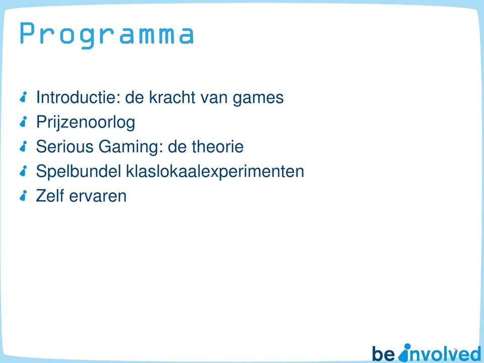 Gaming: de theorie Spelbundel