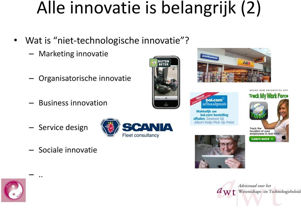 Marketing innovatie Organisatorische