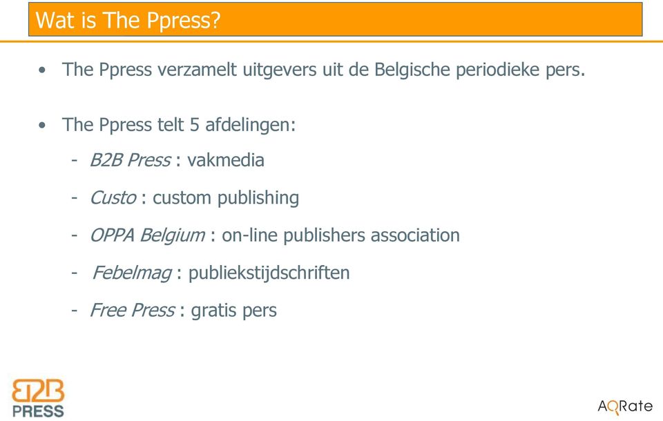 Belgische periodieke pers.