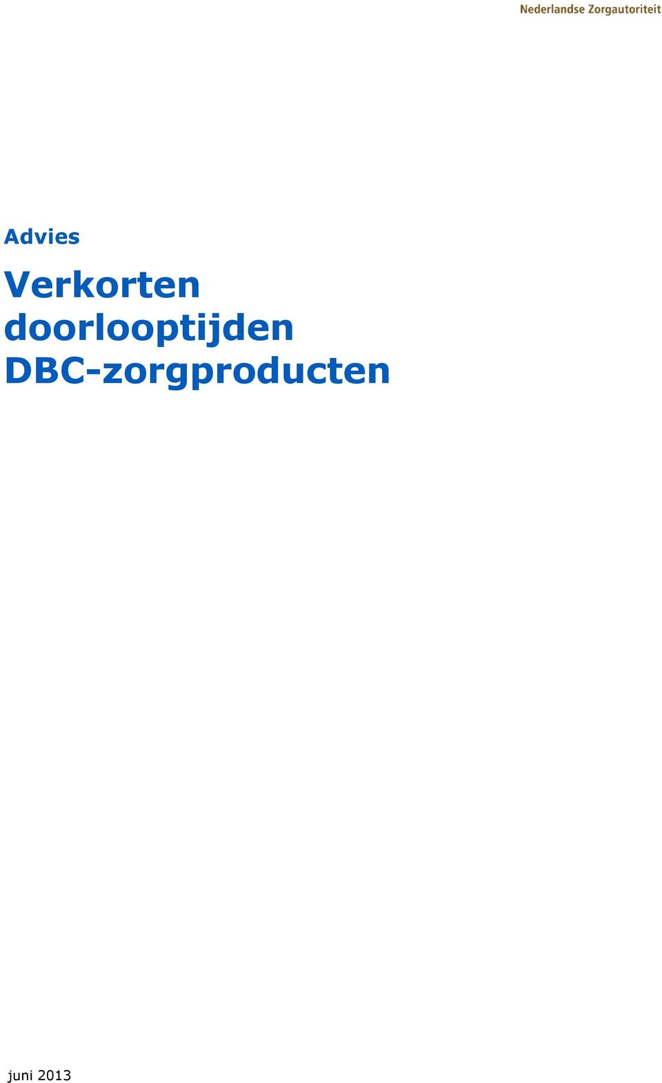 doorlooptijden