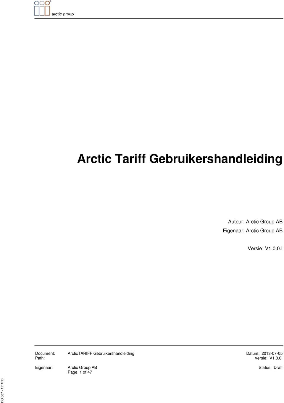 Auteur: Arctic Group AB