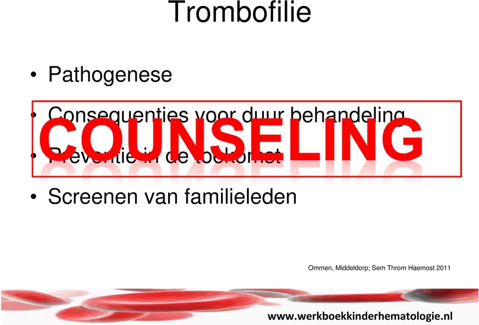 toekomst Screenen van familieleden