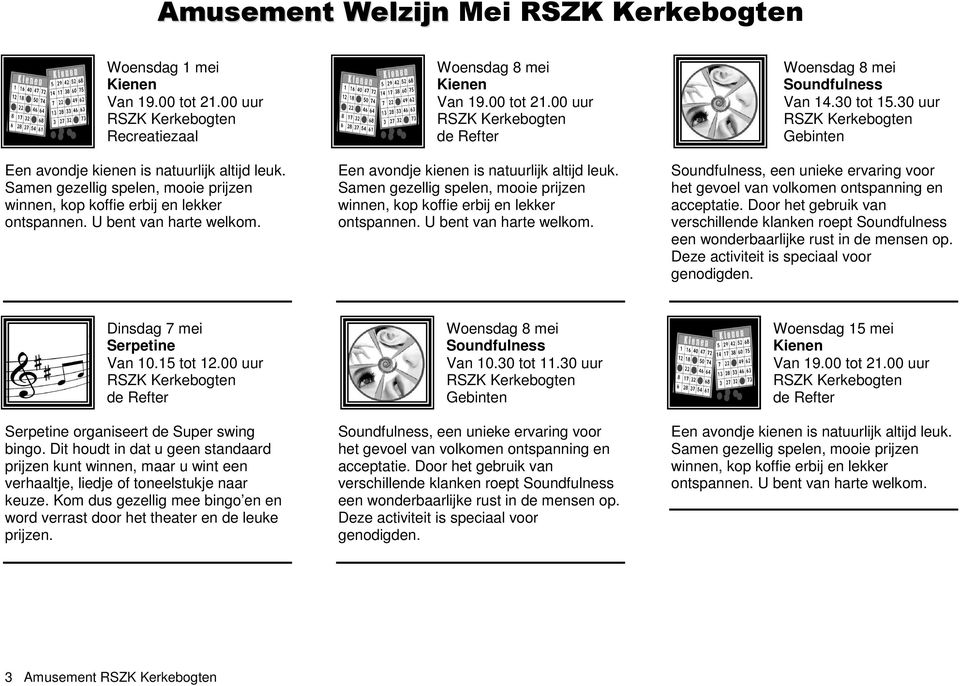 Door het gebruik van verschillende klanken roept Soundfulness een wonderbaarlijke rust in de mensen op. Deze activiteit is speciaal voor genodigden. Dinsdag 7 mei Serpetine Van 10.15 tot 12.