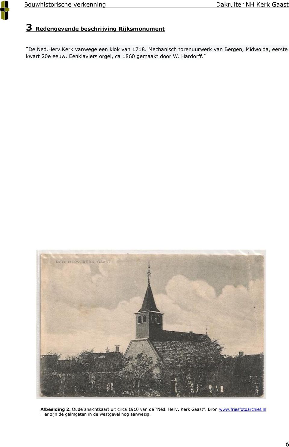 Eenklaviers orgel, ca 1860 gemaakt door W. Hardorff. Afbeelding 2.