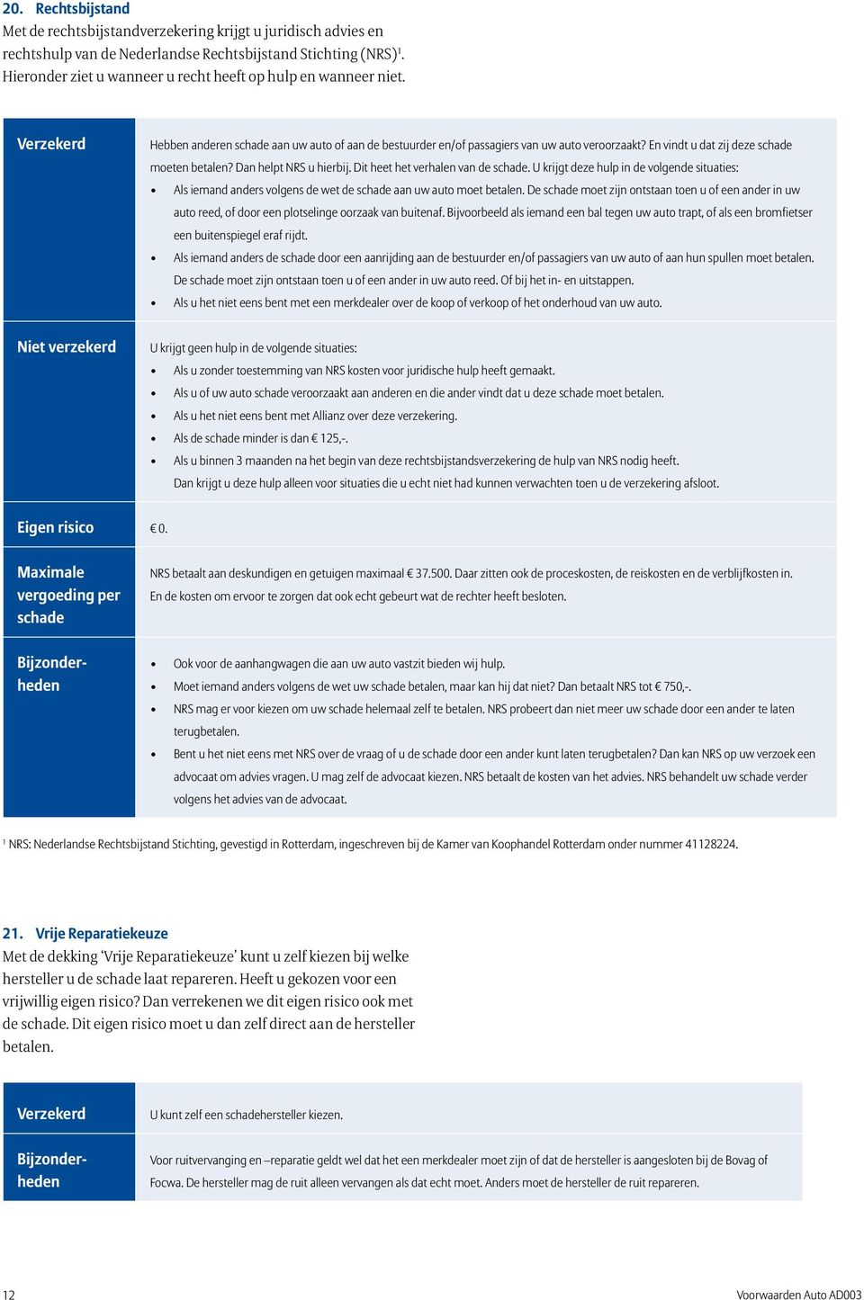 En vindt u dat zij deze schade moeten betalen? Dan helpt NRS u hierbij. Dit heet het verhalen van de schade.