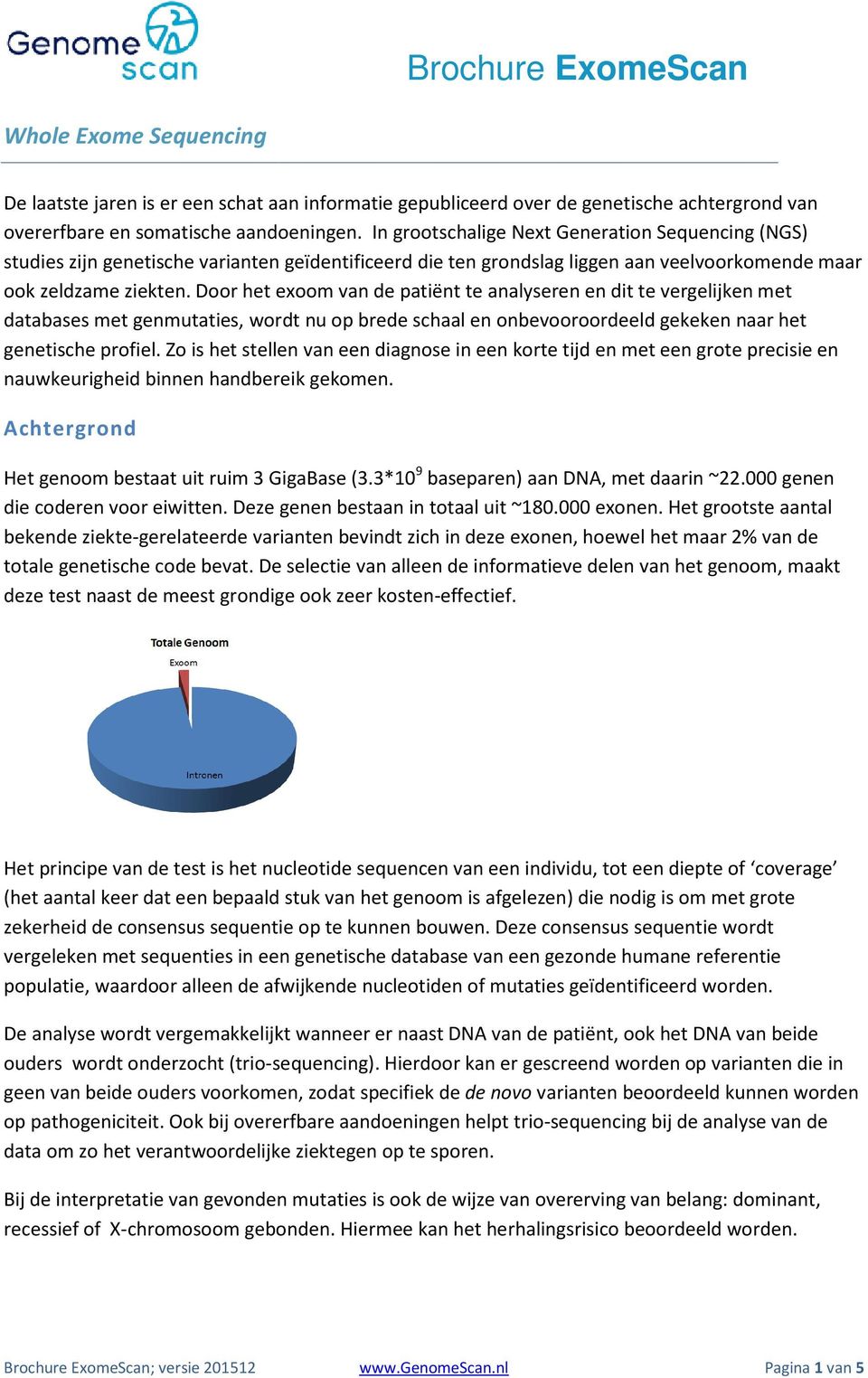 Door het exoom van de patiënt te analyseren en dit te vergelijken met databases met genmutaties, wordt nu op brede schaal en onbevooroordeeld gekeken naar het genetische profiel.