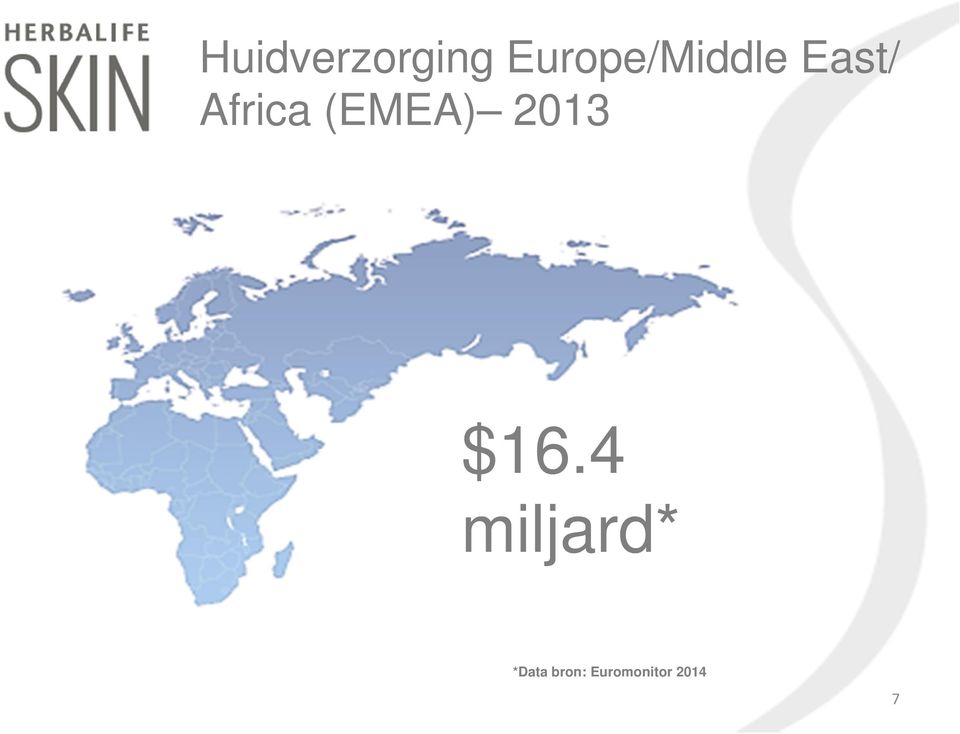 Africa (EMEA) 2013 $16.