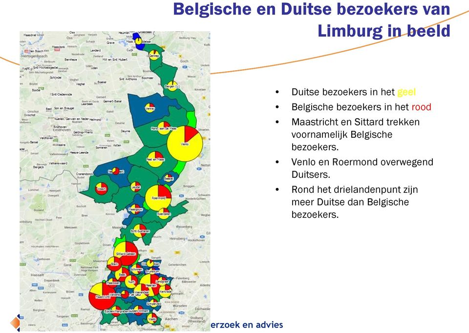 trekken voornamelijk Belgische bezoekers.
