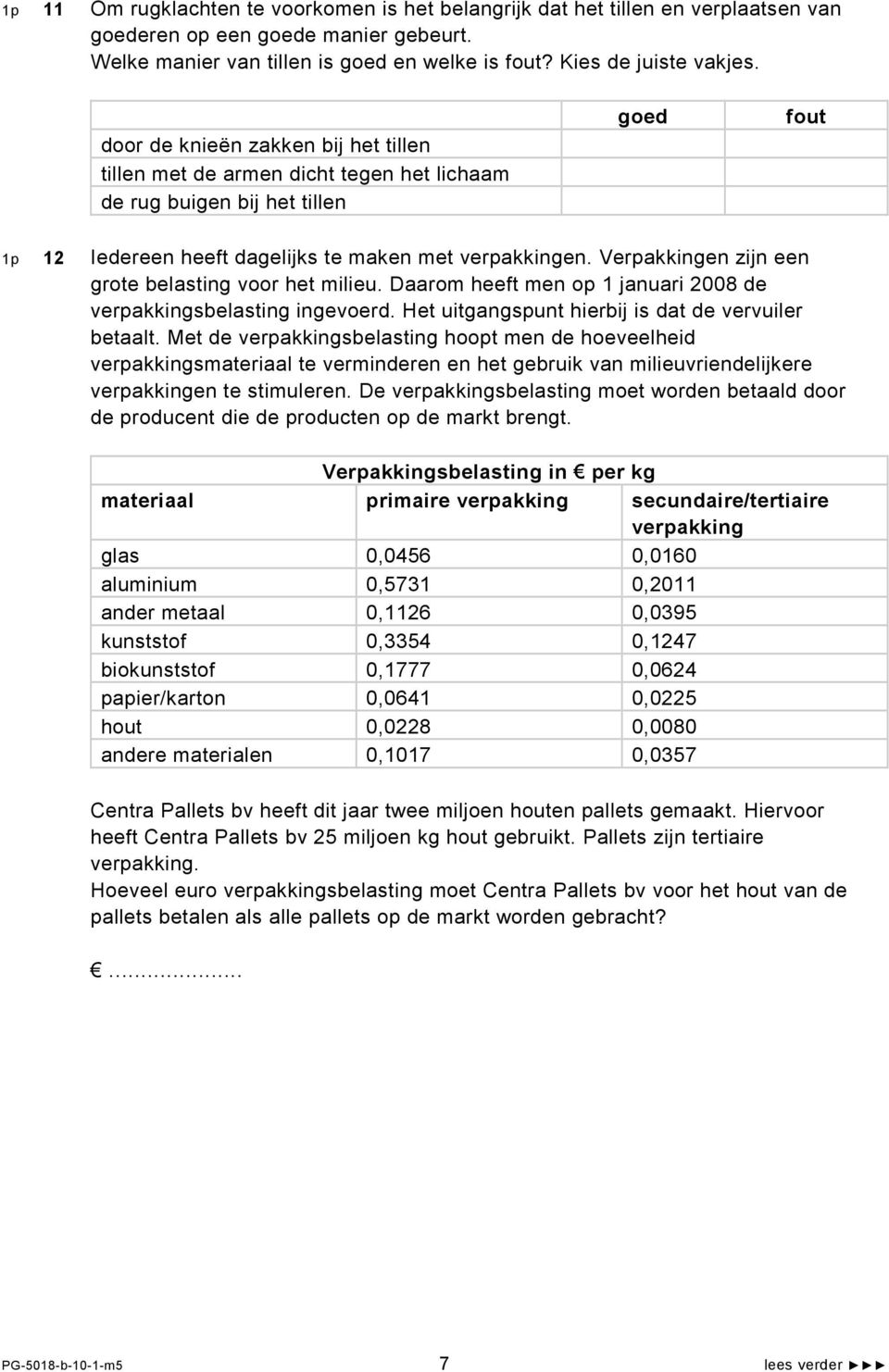 Verpakkingen zijn een grote belasting voor het milieu. Daarom heeft men op 1 januari 2008 de verpakkingsbelasting ingevoerd. Het uitgangspunt hierbij is dat de vervuiler betaalt.