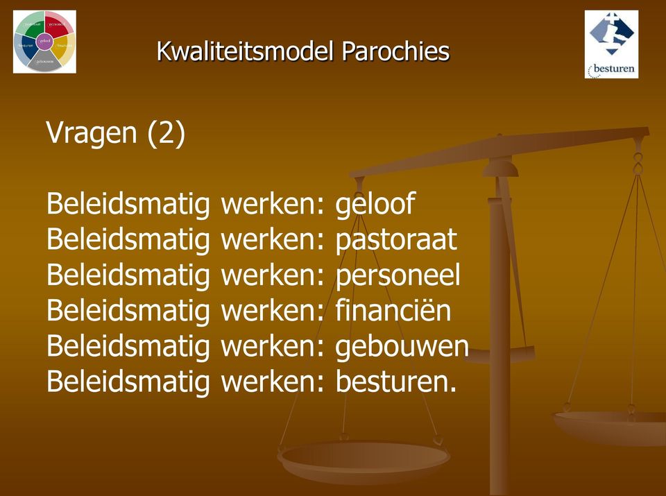 werken: personeel Beleidsmatig werken: