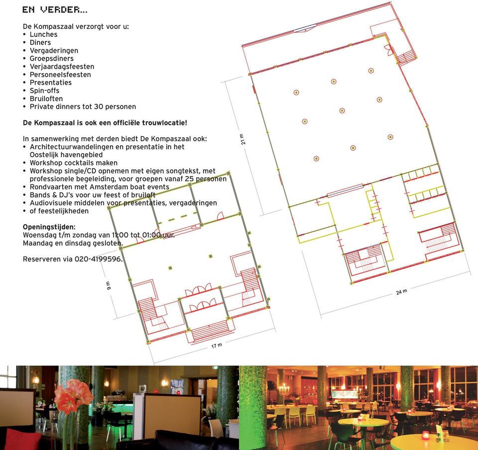 Kompaszaal is ook een officiële trouwlocatie!