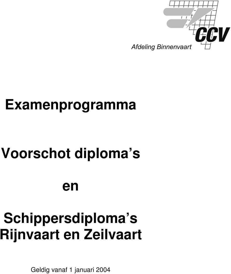 Schippersdiploma s