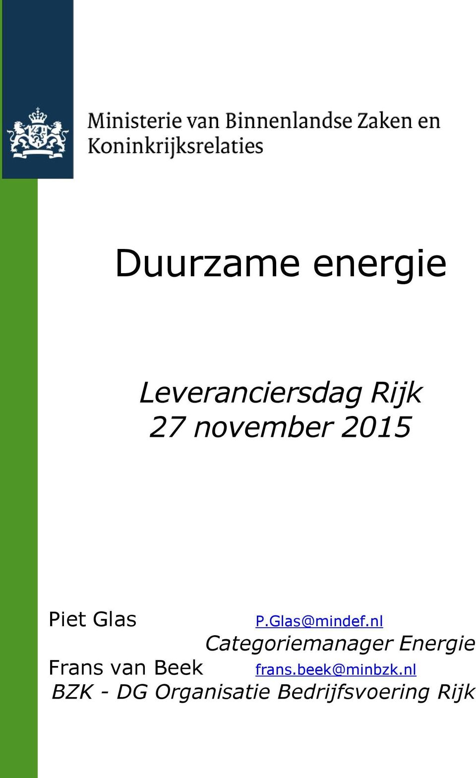 nl Categoriemanager Energie Frans van Beek