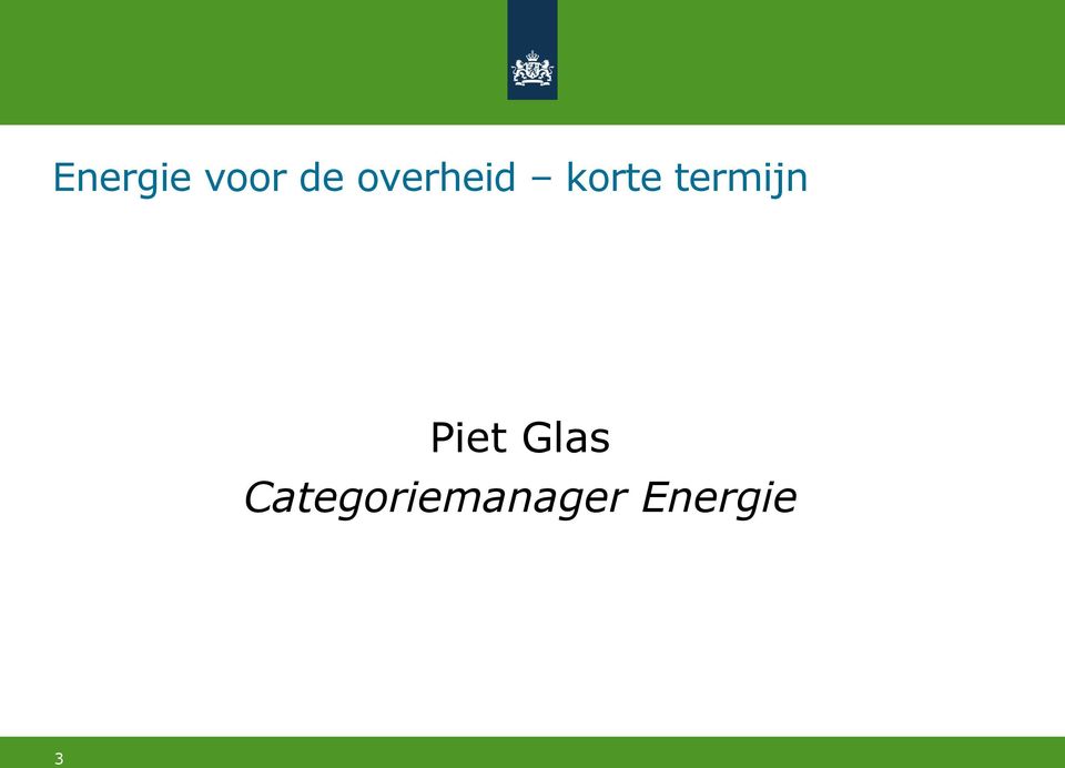 termijn Piet Glas