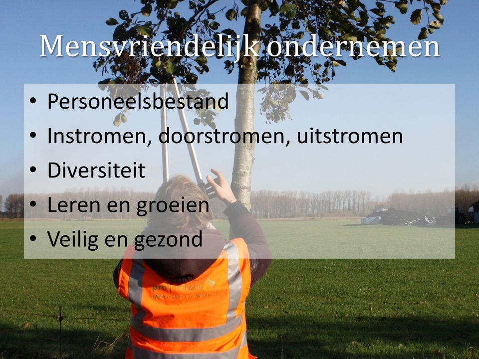 doorstromen, uitstromen