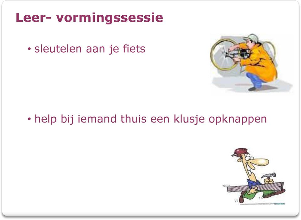 fiets help bij iemand