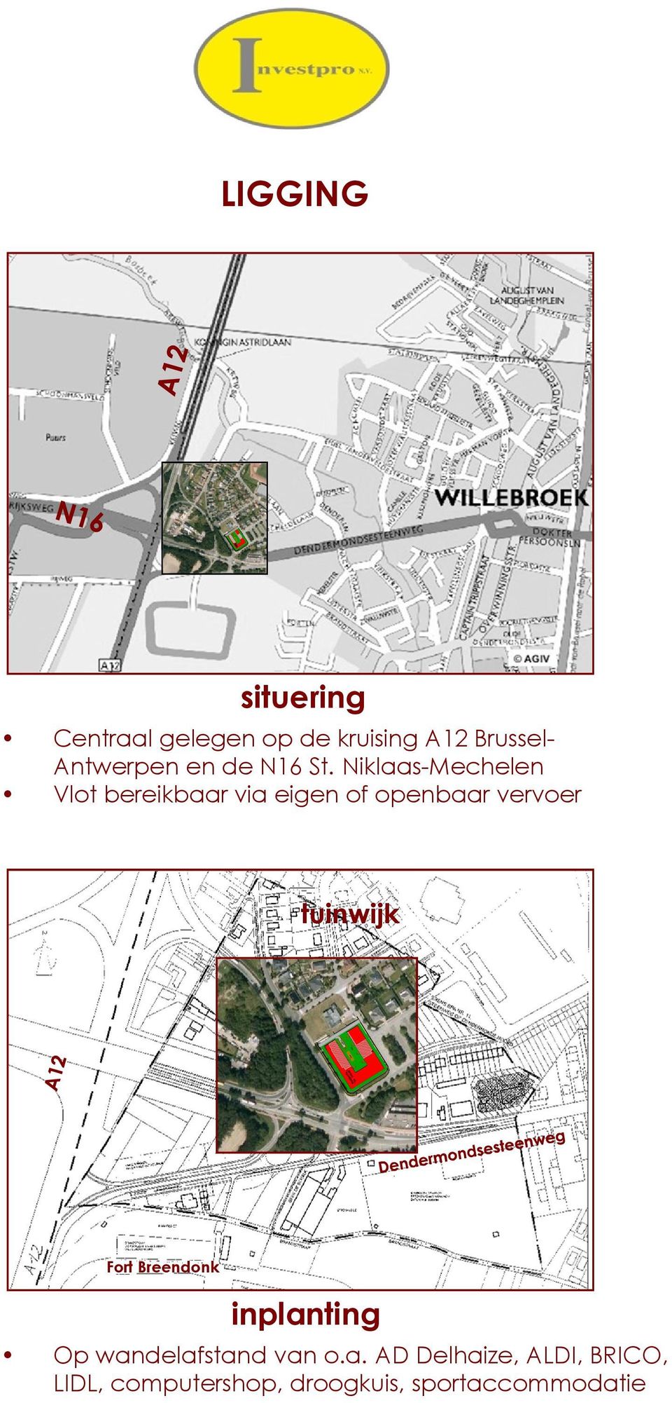 Niklaas-Mechelen Vlt bereikbaar via eigen f penbaar verver tuinwijk