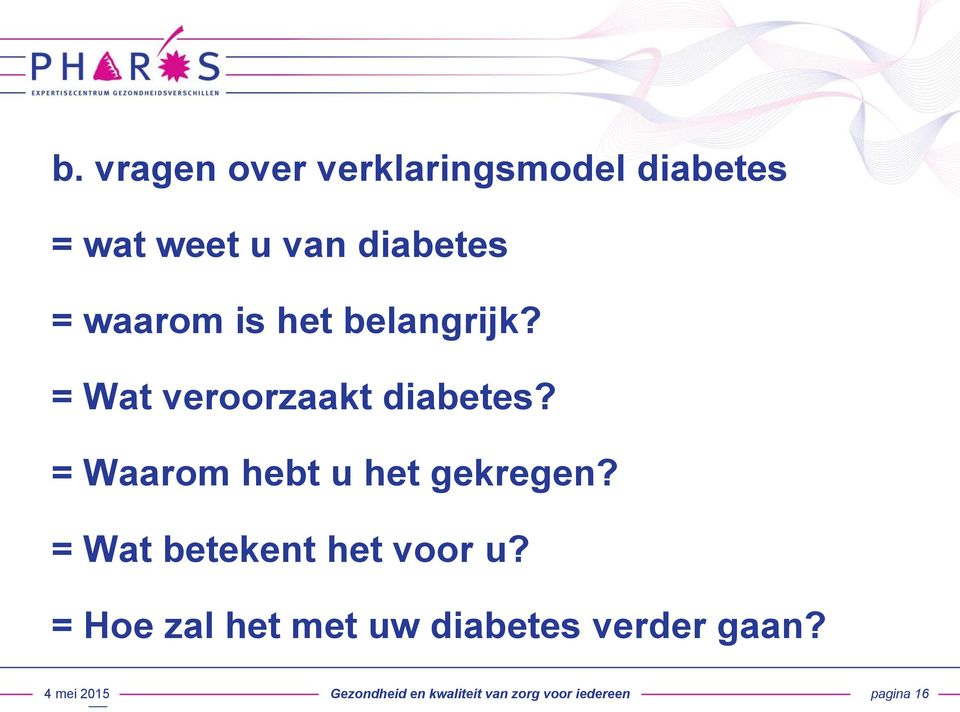 is het belangrijk? = Wat veroorzaakt diabetes?