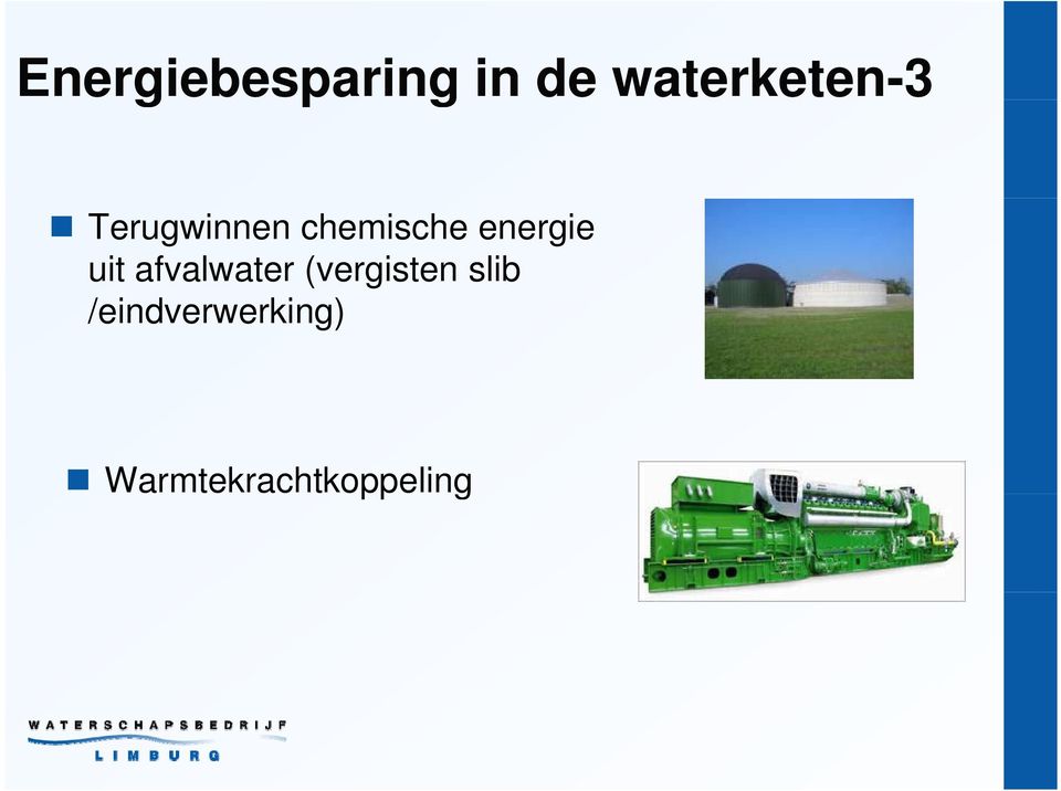 energie uit afvalwater (vergisten