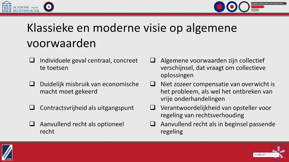 verschijnsel, dat vraagt om collectieve oplossingen Niet zozeer compensatie van overwicht is het probleem, als wel het ontbreken van