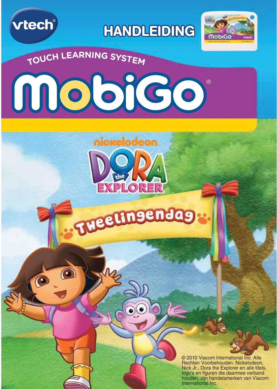 , Dora the Explorer en alle titels, logo s en figuren die