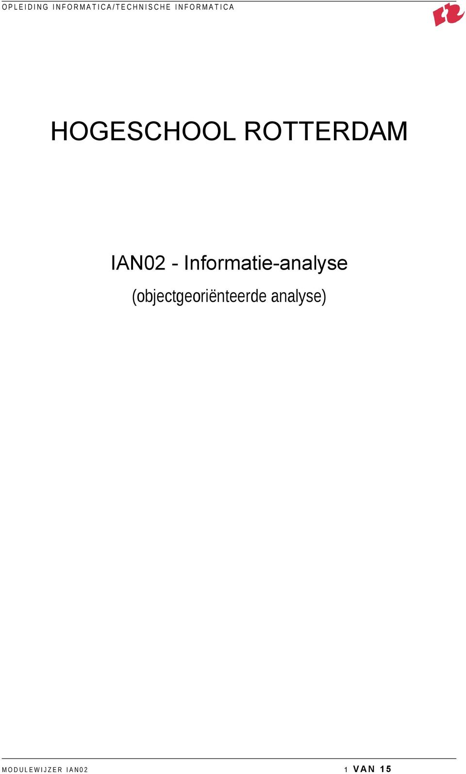 (objectgeoriënteerde analyse)