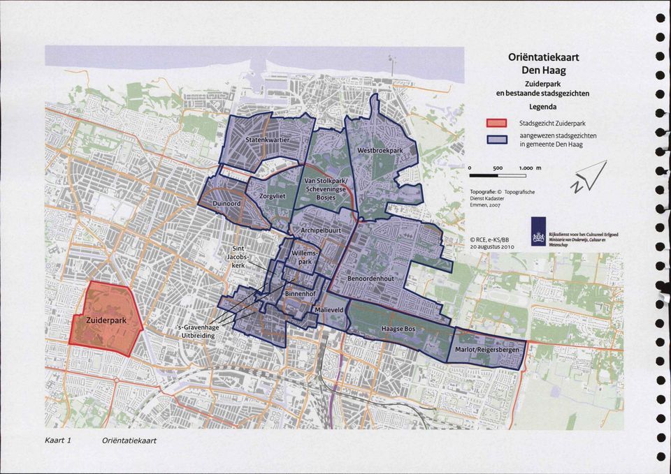 Stadsgezicht Zuiderpark aangewezen