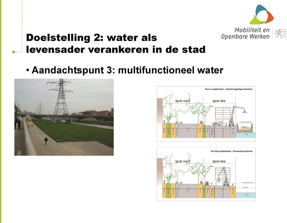 verankeren in de stad