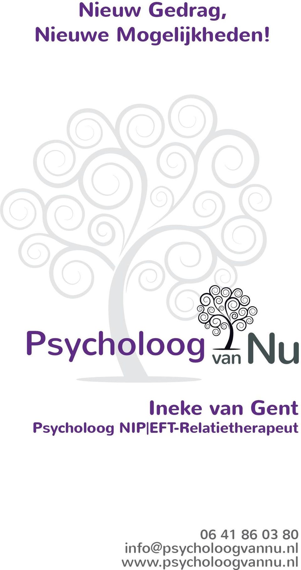 Ineke van Gent Psycholoog NIP