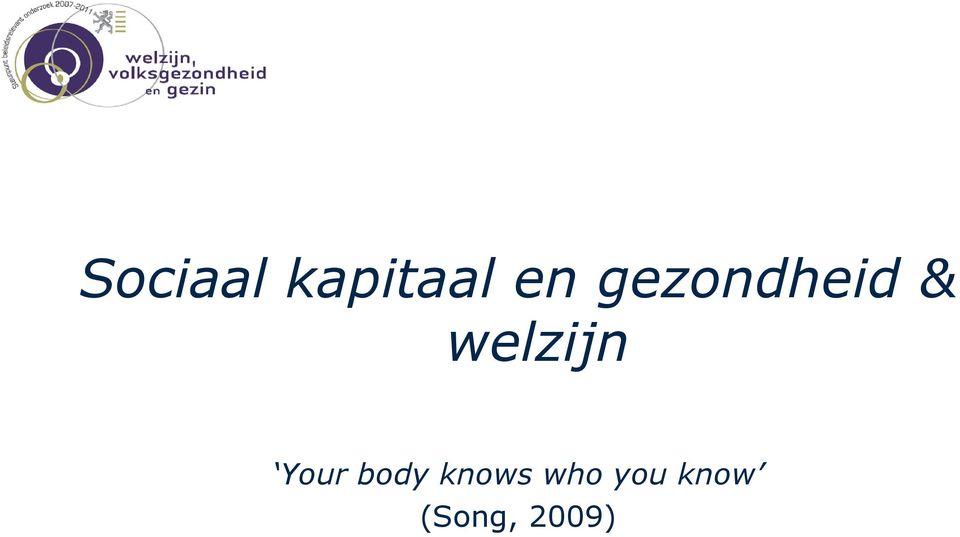 Your body knows who