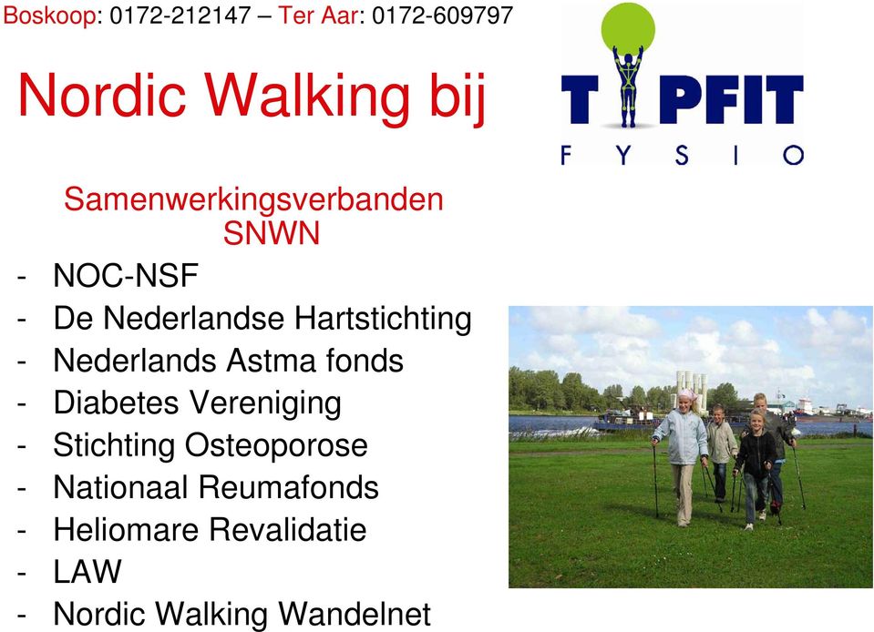 Vereniging - Stichting Osteoporose - Nationaal