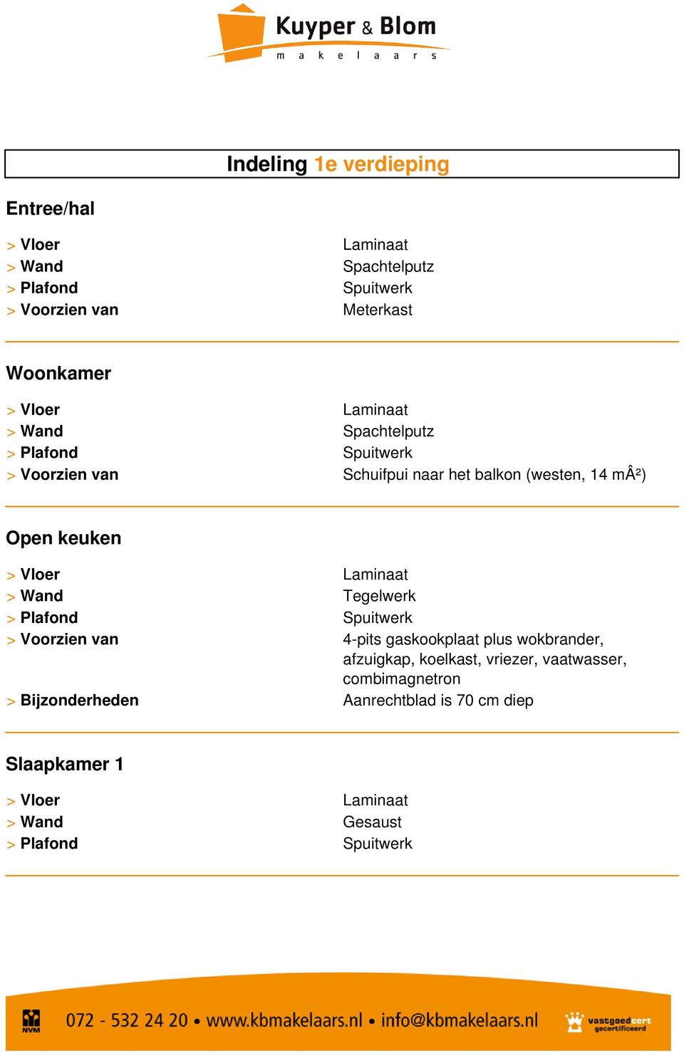 Voorzien van > Bijzonderheden Laminaat Tegelwerk 4-pits gaskookplaat plus wokbrander,