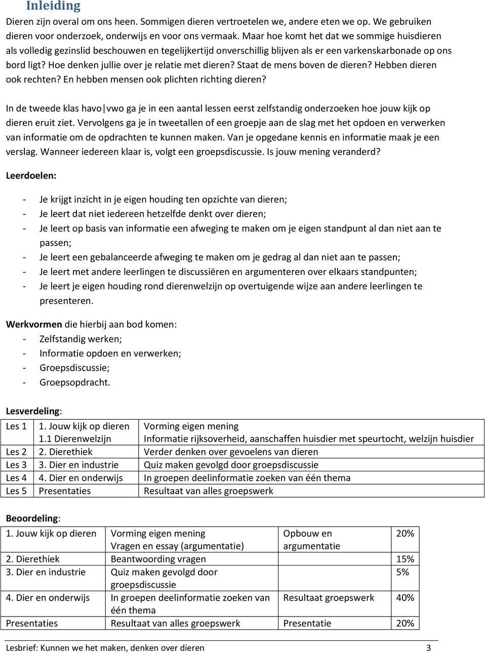 Hoe denken jullie over je relatie met dieren? Staat de mens boven de dieren? Hebben dieren ook rechten? En hebben mensen ook plichten richting dieren?