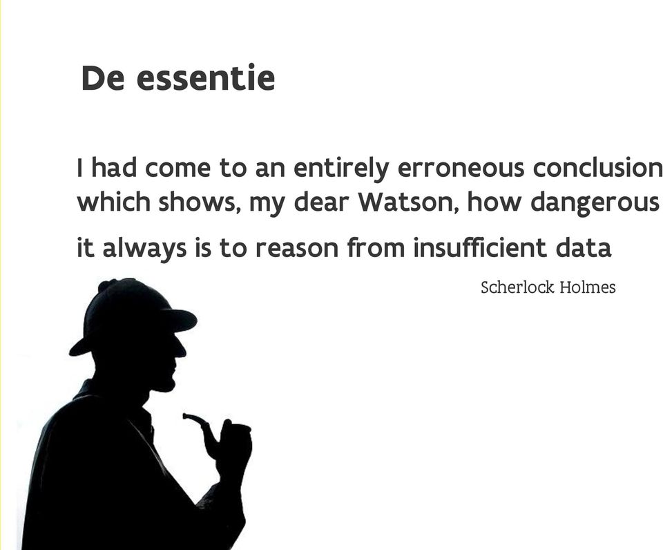 dear Watson, how dangerous it always is